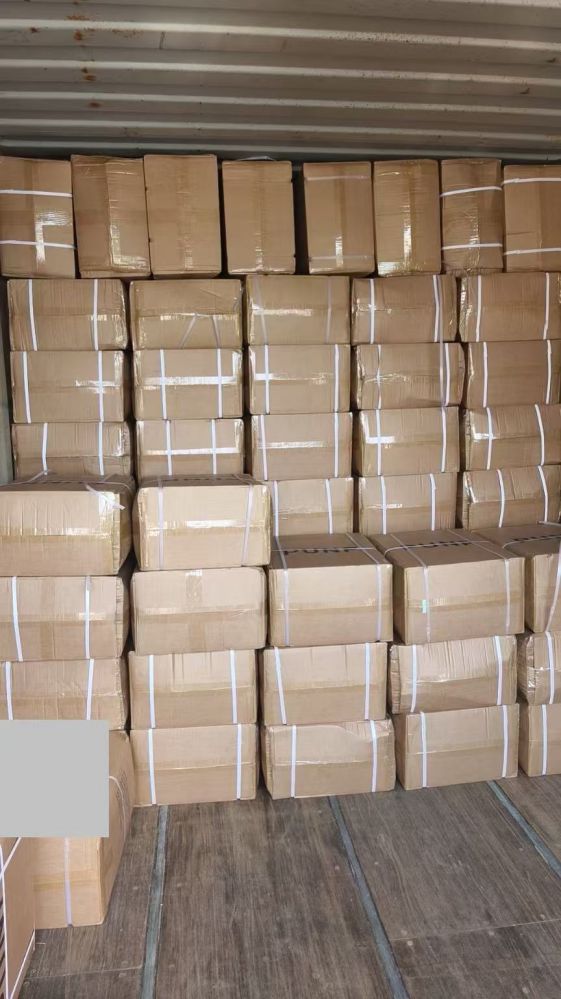 Entrega de discos de corte en camión