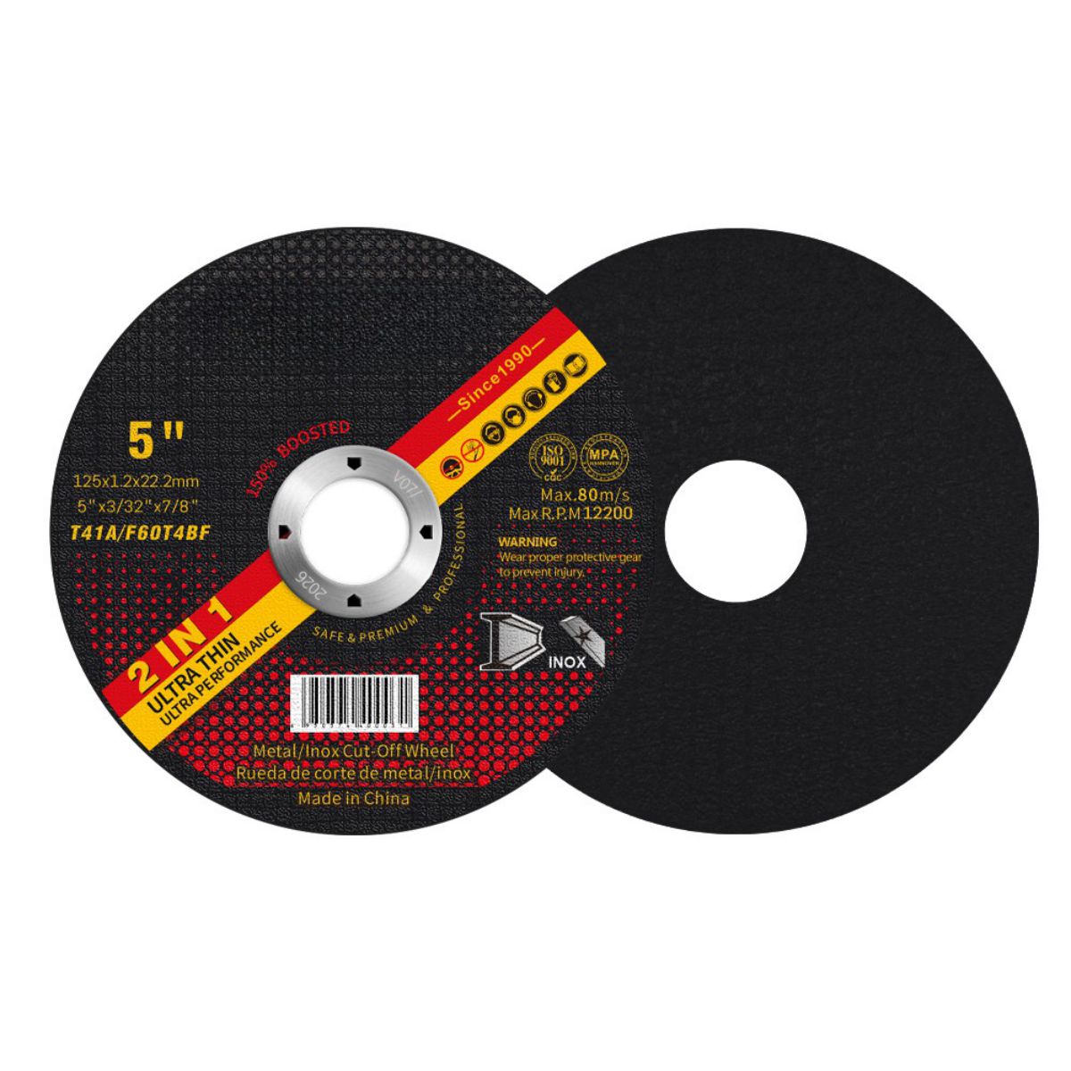 rueda de corte de 5 pulgadas