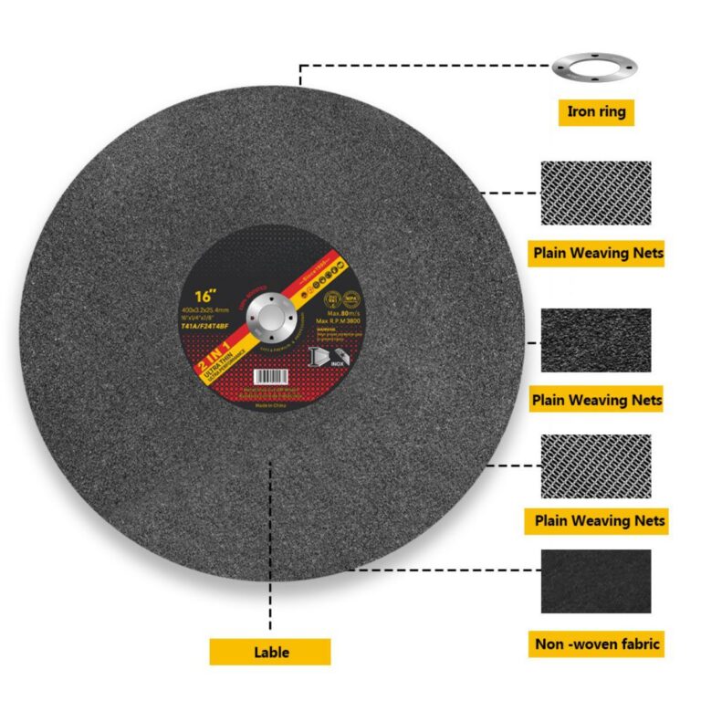 Disco de corte de 16 pulgadas