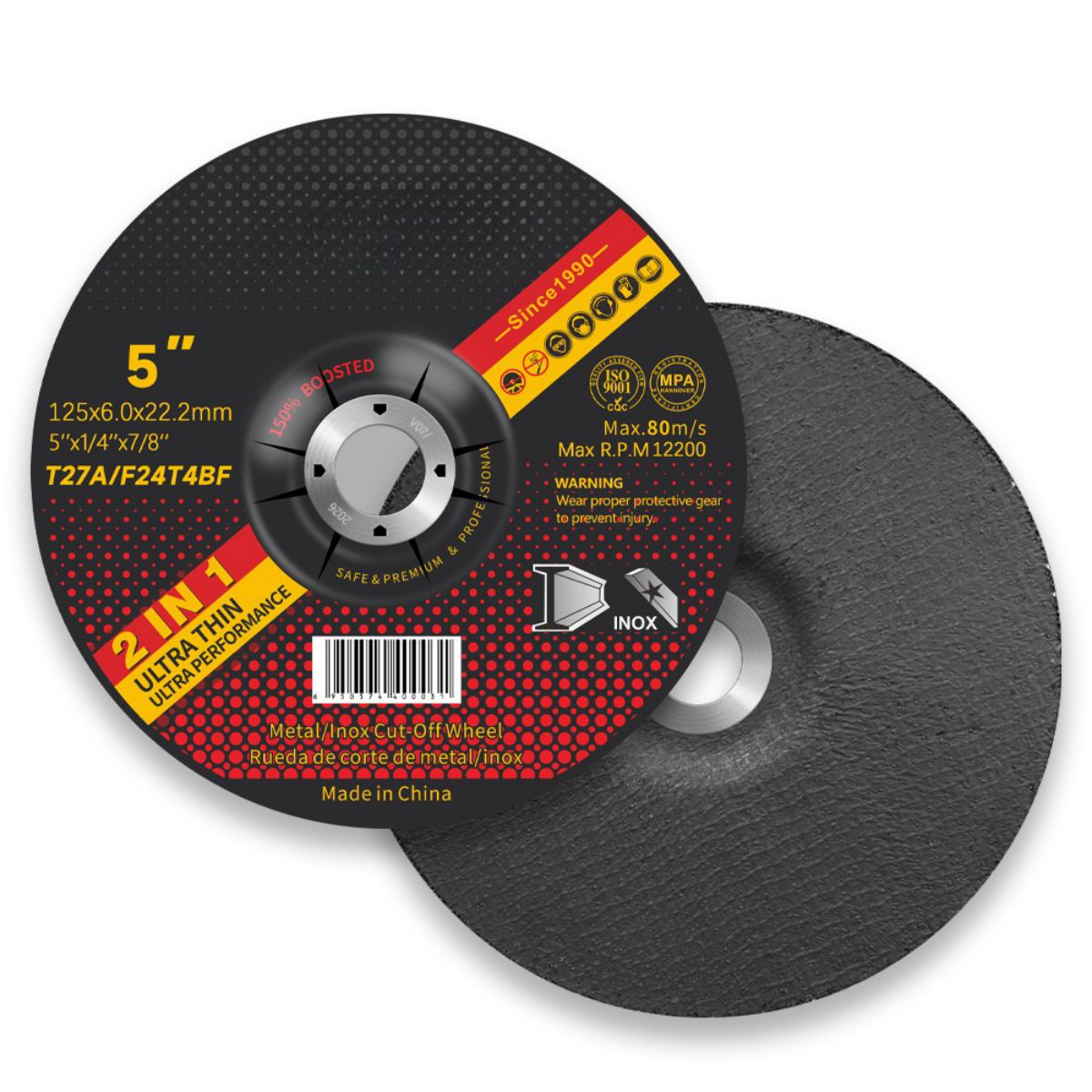 Muela de rectificado de red simple