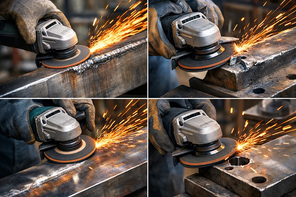 ¿Para qué están diseñadas las muelas abrasivas?