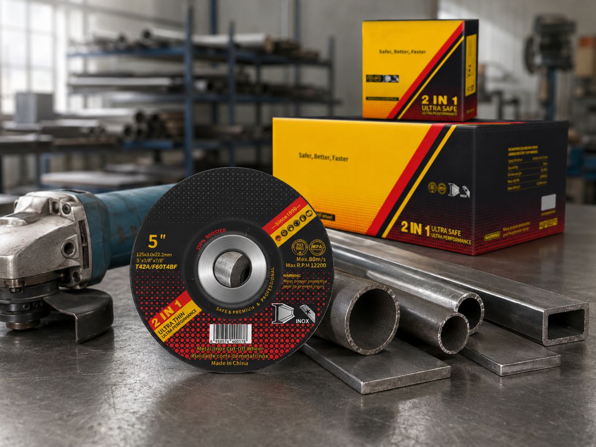 125mm grinding disc for weld grinding burr removal and metal surface preparation